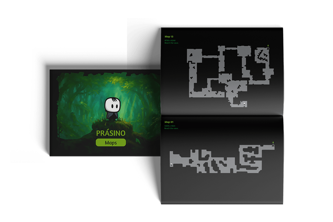 Prásino Level Maps